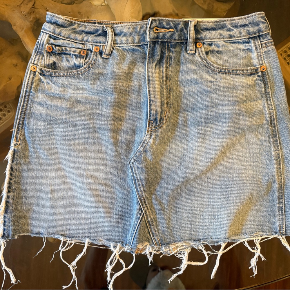 American Eagle super high rise A Line skirt size 4